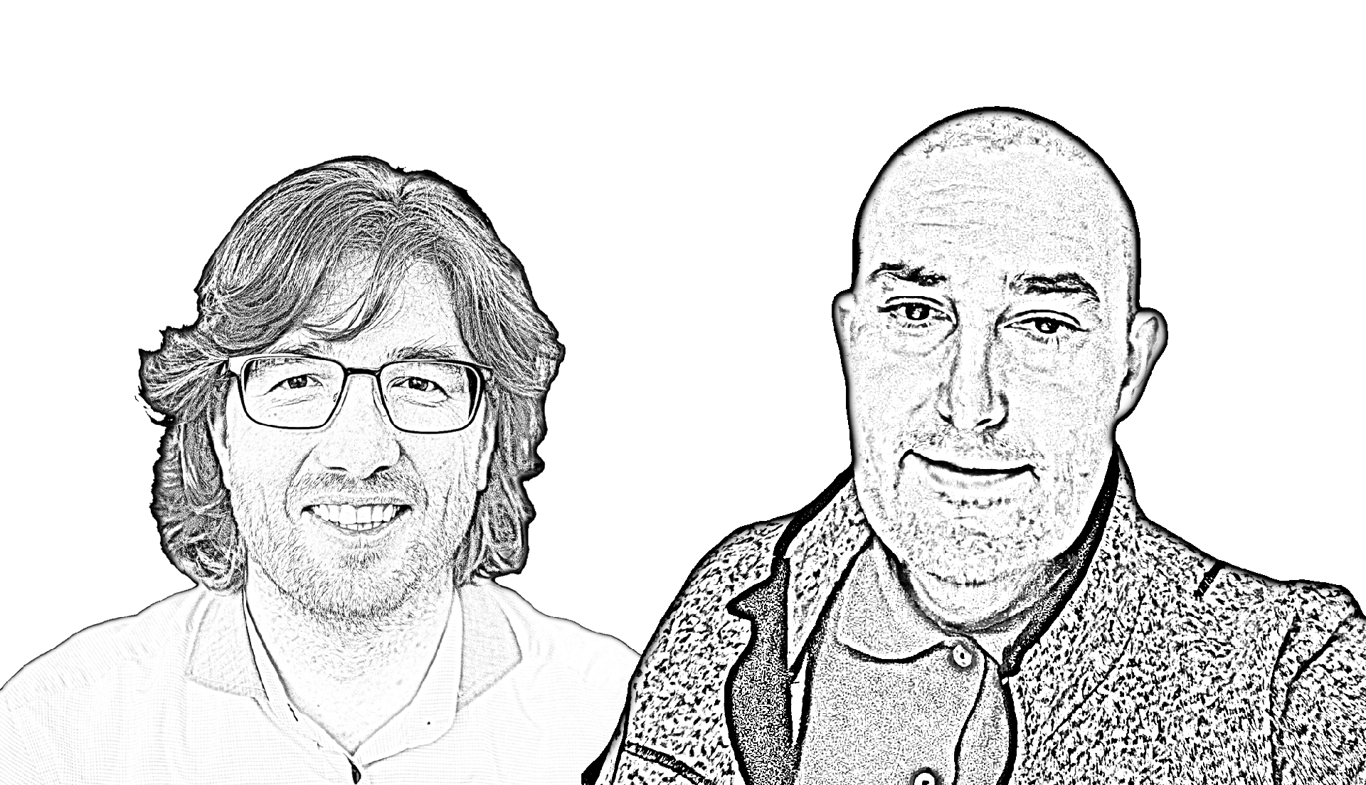 Gebhard Borck und Wolfgang Pfeifer